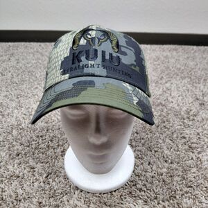 KUIU Ultralight Hunting Ram Logo Hat Cap Mens One Size Adjustable Camo